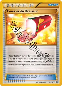 Carte Pokémon Courrier du Dresseur n°100 de la série Origines Antiques