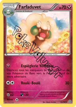 Carte Pokémon Farfaduvet  n°56 de la série Origines Antiques