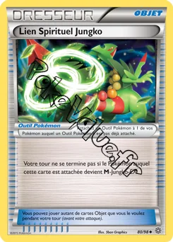 Carte Pokémon Lien Spirituel Jungko n°80 de la série Origines Antiques