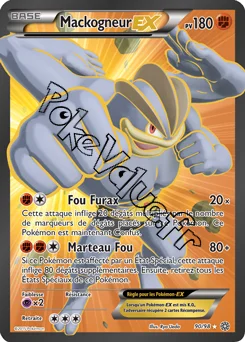 Carte Pokémon Machamp EX  n°90 de la série Origines Antiques