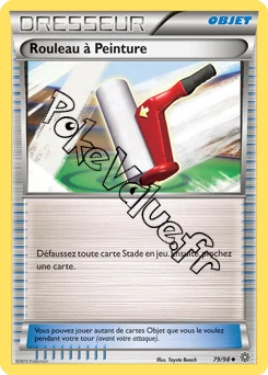 Carte Pokémon Rouleau à Peinture n°79 de la série Origines Antiques