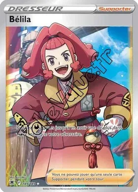 Carte Pokémon Bélila n°189 de la série Astres Radieux