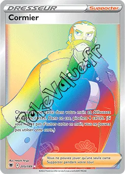Carte Pokémon Cormier n°205 de la série Astres Radieux