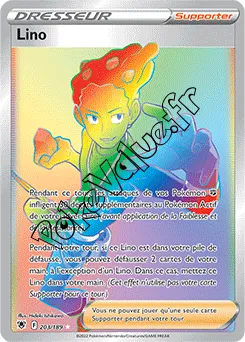 Carte Pokémon Lino n°203 de la série Astres Radieux