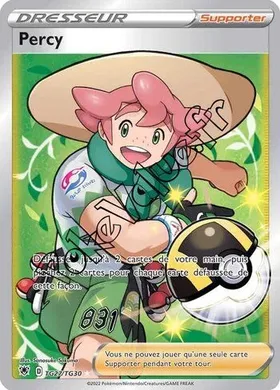 Carte Pokémon Percy n°TG27 de la série Astres Radieux