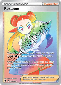 Carte Pokémon Roxanne n°206 de la série Astres Radieux