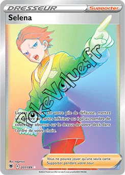 Carte Pokémon Selena n°201 de la série Astres Radieux