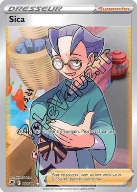 Carte Pokémon Sica n°182 de la série Astres Radieux