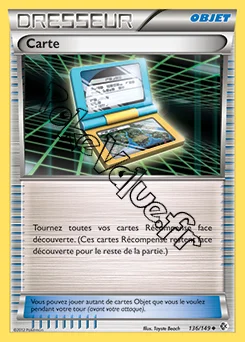 Carte Pokémon Carte n°136 de la série Frontières Franchies