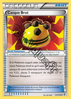 Carte Pokémon Casque Brut n°133 de la série Frontières Franchies