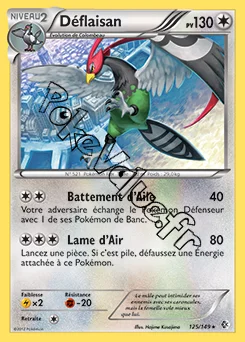 Carte Pokémon Déflaisan n°125 de la série Frontières Franchies