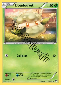 Carte Pokémon Doudouvet n°14 de la série Frontières Franchies