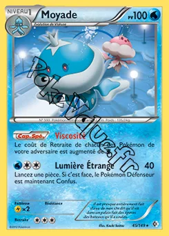 Carte Pokémon Moyade n°45 de la série Frontières Franchies