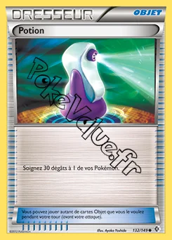 Carte Pokémon Potion n°132 de la série Frontières Franchies