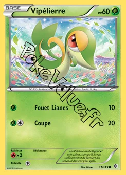 Carte Pokémon Vipélierre n°11 de la série Frontières Franchies