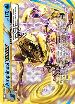 Carte Pokémon Amphinobi TURBO  n°41 de la série Rupture Turbo