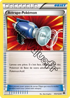 Carte Pokémon Attrape-Pokémon n°105 de la série Rupture Turbo
