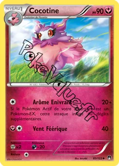 Carte Pokémon Cocotine  n°85 de la série Rupture Turbo