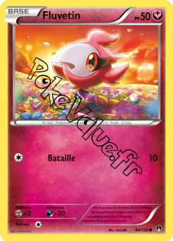 Carte Pokémon Fluvetin  n°84 de la série Rupture Turbo