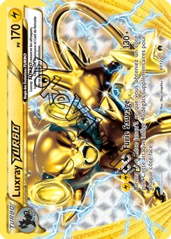 Carte Pokémon Luxray TURBO  n°47 de la série Rupture Turbo