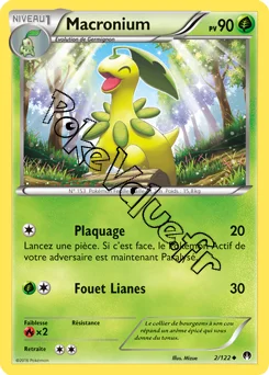 Carte Pokémon Macronium  n°2 de la série Rupture Turbo