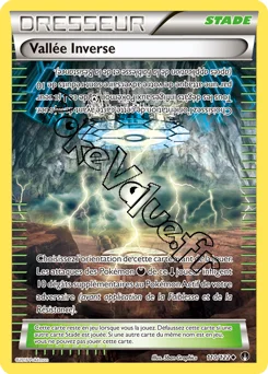 Carte Pokémon Vallée Inverse n°110 de la série Rupture Turbo