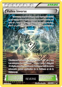 Carte Pokémon Vallée Inverse Reverse n°110 de la série Rupture Turbo