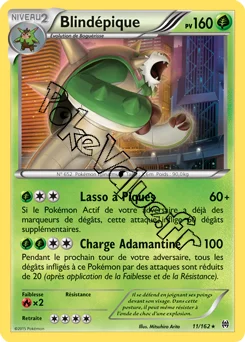 Carte Pokémon Blindépique  n°11 de la série Impulsion Turbo