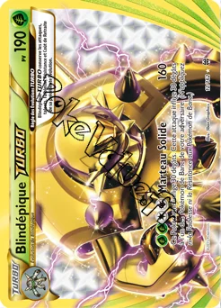 Carte Pokémon Blindépique TURBO  n°12 de la série Impulsion Turbo
