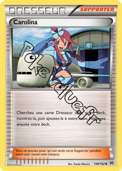 Carte Pokémon Carolina n°148 de la série Impulsion Turbo