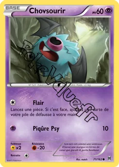 Carte Pokémon Chovsourir  n°71 de la série Impulsion Turbo
