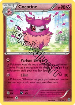 Carte Pokémon Cocotine  n°106 de la série Impulsion Turbo