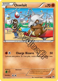 Carte Pokémon Cubone  n°77 de la série Impulsion Turbo