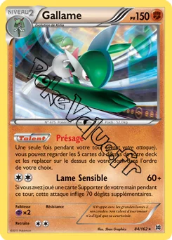 Carte Pokémon Gallame  n°84 de la série Impulsion Turbo