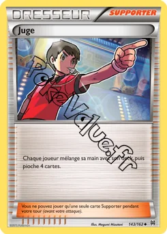 Carte Pokémon Juge n°143 de la série Impulsion Turbo