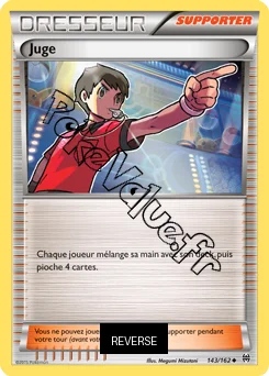 Carte Pokémon Juge Reverse n°143 de la série Impulsion Turbo
