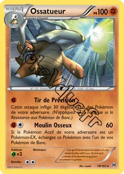 Carte Pokémon Marowak  n°78 de la série Impulsion Turbo