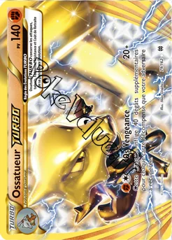 Carte Pokémon Ossatueur TURBO  n°79 de la série Impulsion Turbo