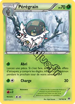 Carte Pokémon Pérégrain  n°14 de la série Impulsion Turbo