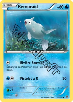 Carte Pokémon Remoraid  n°31 de la série Impulsion Turbo