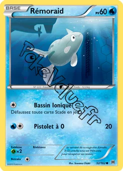 Carte Pokémon Remoraid  n°32 de la série Impulsion Turbo