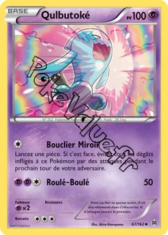 Carte Pokémon Wobbuffet  n°67 de la série Impulsion Turbo