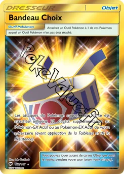 Carte Pokémon Bandeau Choix n°162 de la série Ombres Ardentes