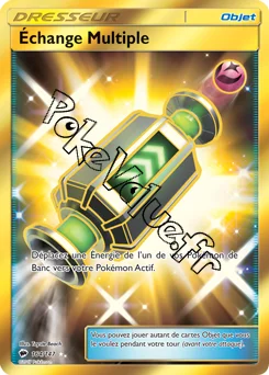 Carte Pokémon Échange Multiple n°164 de la série Ombres Ardentes
