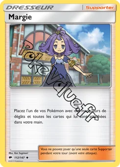Carte Pokémon Margie n°112 de la série Ombres Ardentes