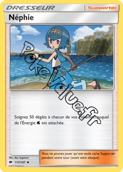 Carte Pokémon Néphie n°117 de la série Ombres Ardentes