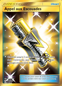 Carte Pokémon Appel aux Escouades n°270 de la série Éclipse Cosmique