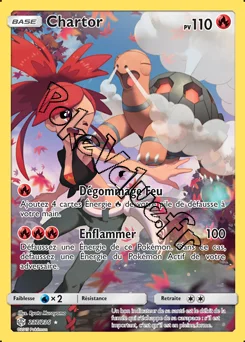 Carte Pokémon Chartor n°237 de la série Éclipse Cosmique