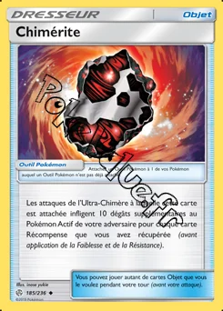 Carte Pokémon Chimérite n°185 de la série Éclipse Cosmique