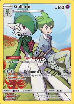 Carte Pokémon Gallame n°244 de la série Éclipse Cosmique